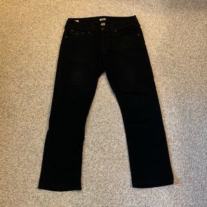 True Religion Ricky Jeans in Black, Men’s Size 31